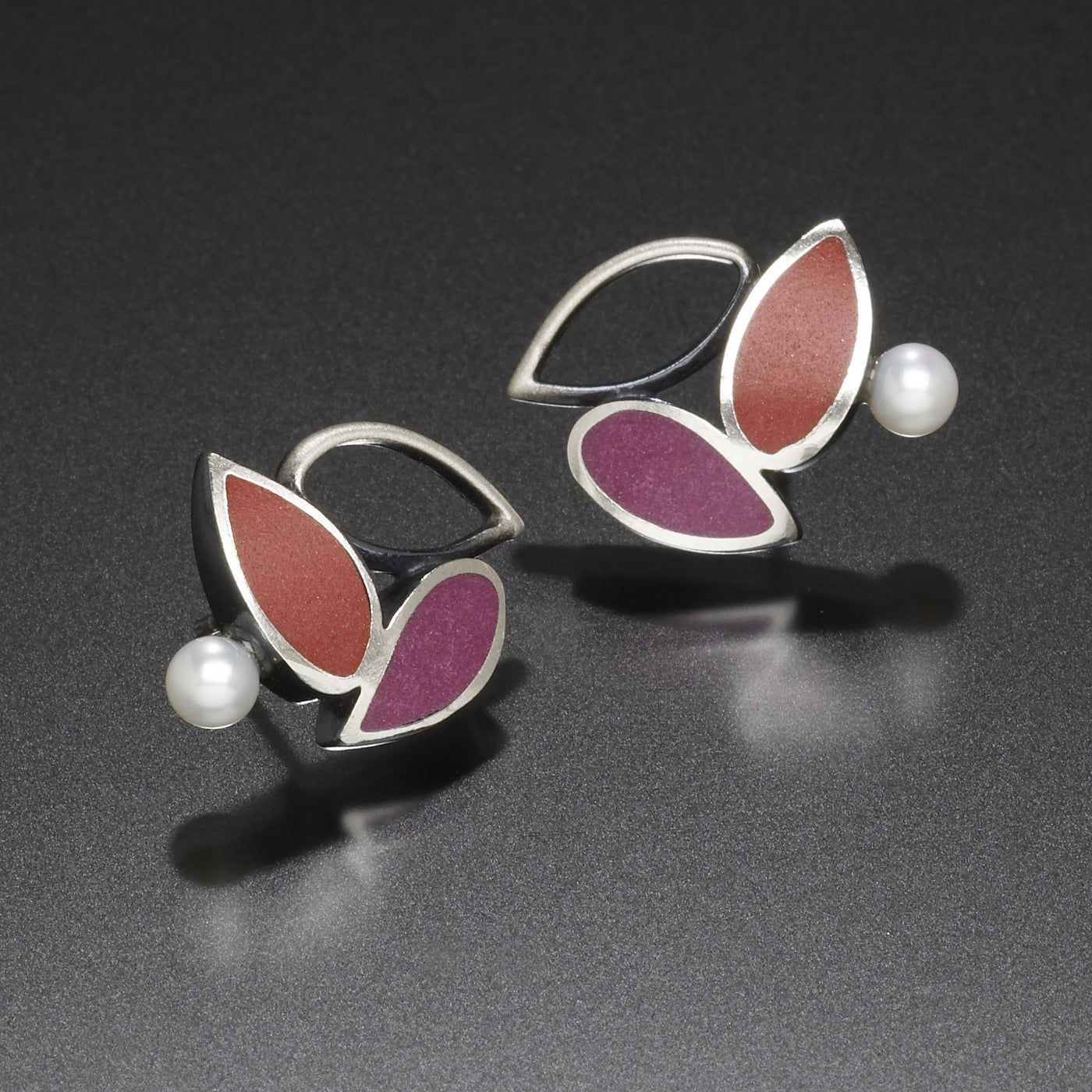 Three Leaf Earrings