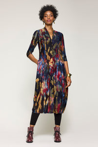 Mosaic Burnout Dress