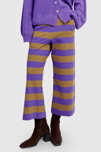 Purple/Khaki
