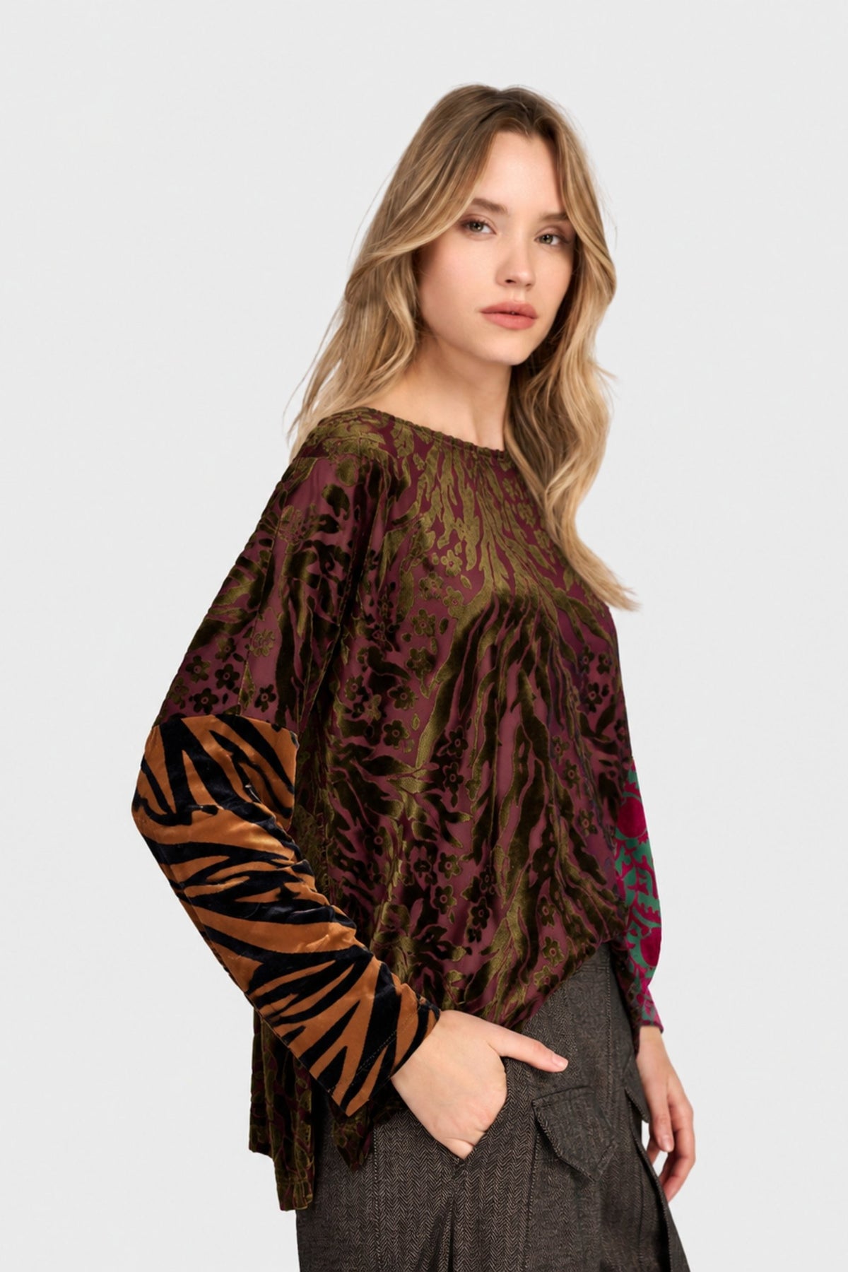 Aurelia Boxy Top