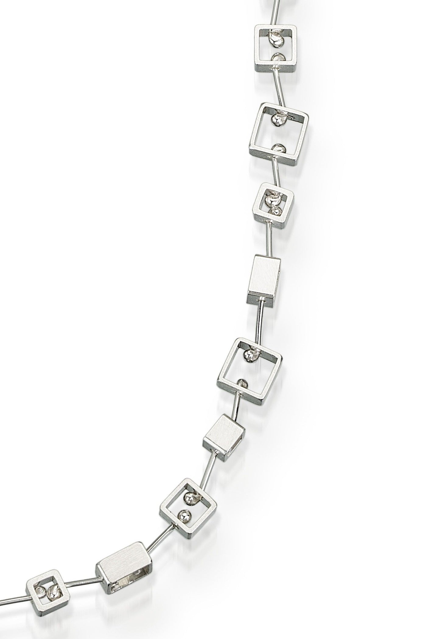 squares necklace