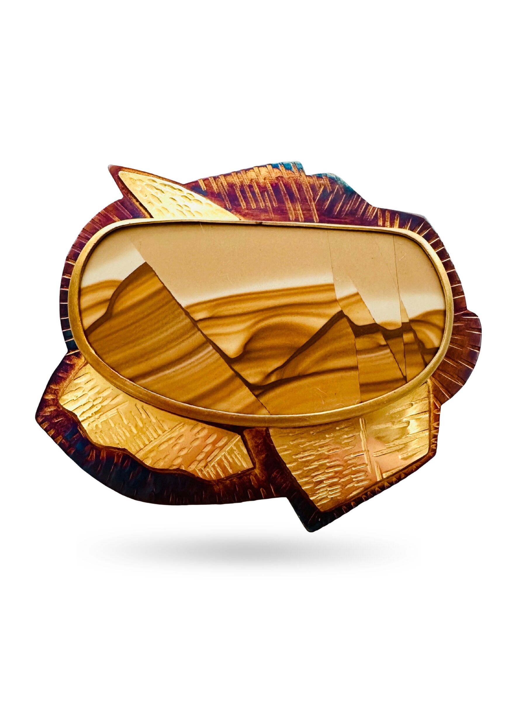 Stone of Florence Brooch