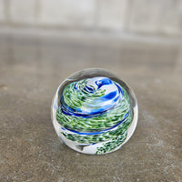Aventurine Green and Blue Swirl