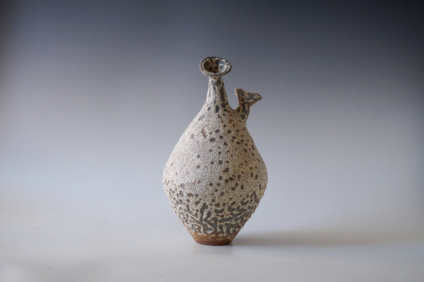 Coral Cluster Black Sea Porcelain Vessel