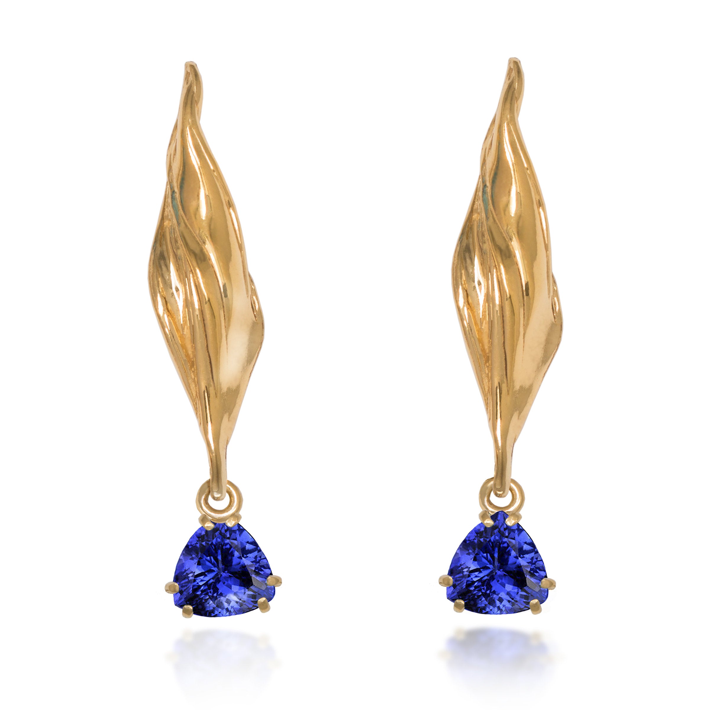Yellow Gold & Sapphire 