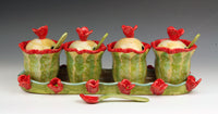 Poppies Condiment Set