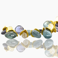 Kyanite, Iolite & Rainbow Moonstone