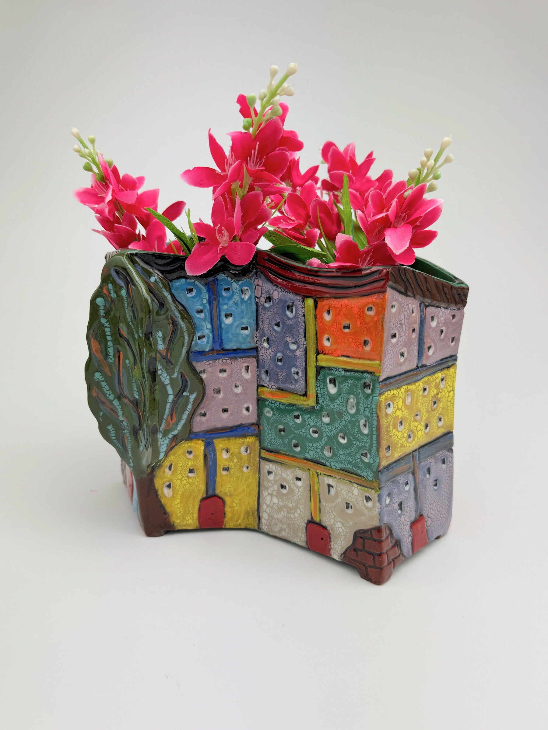 Porto Cityscape Vase