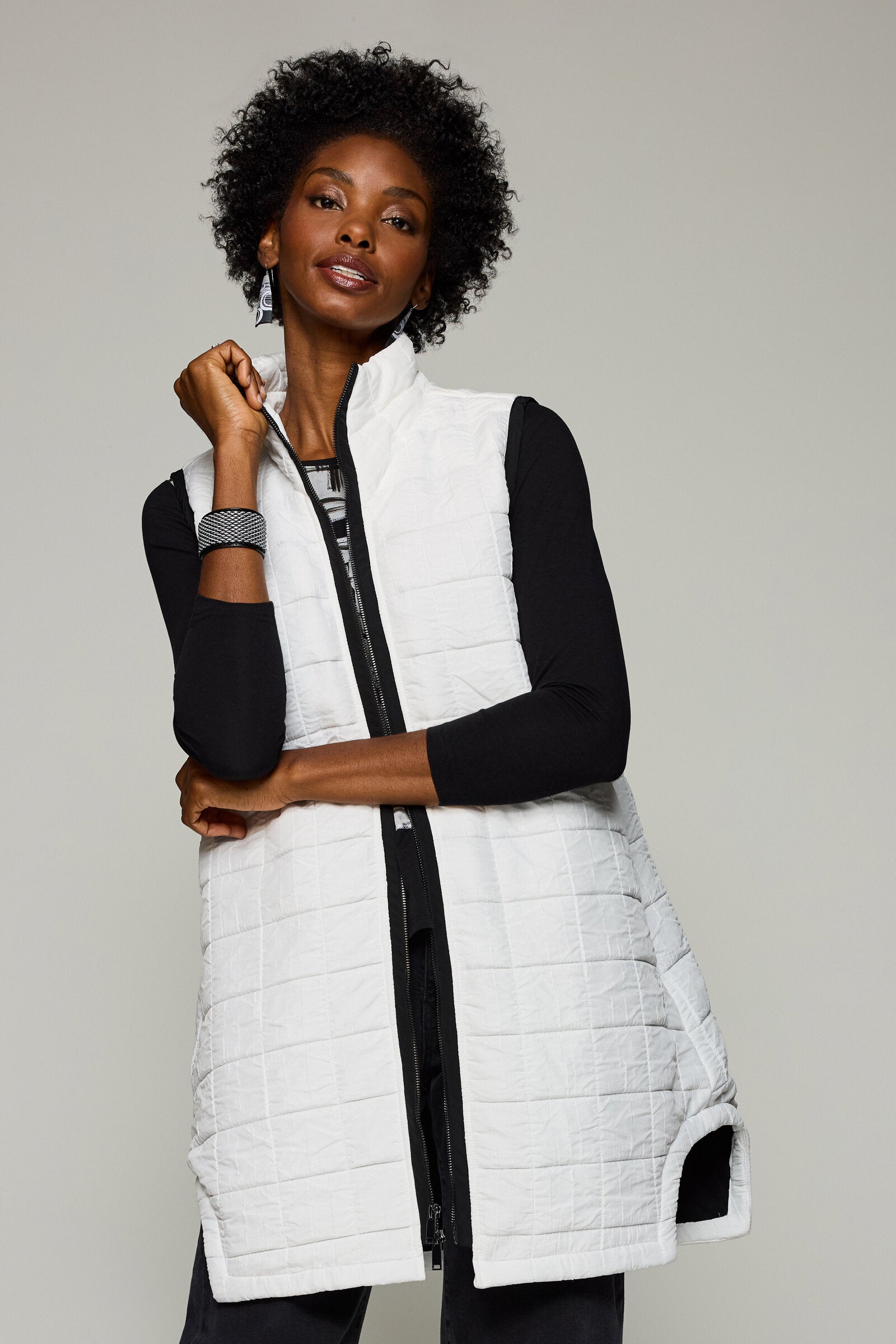 Addison Quilted Vest · Artful Home