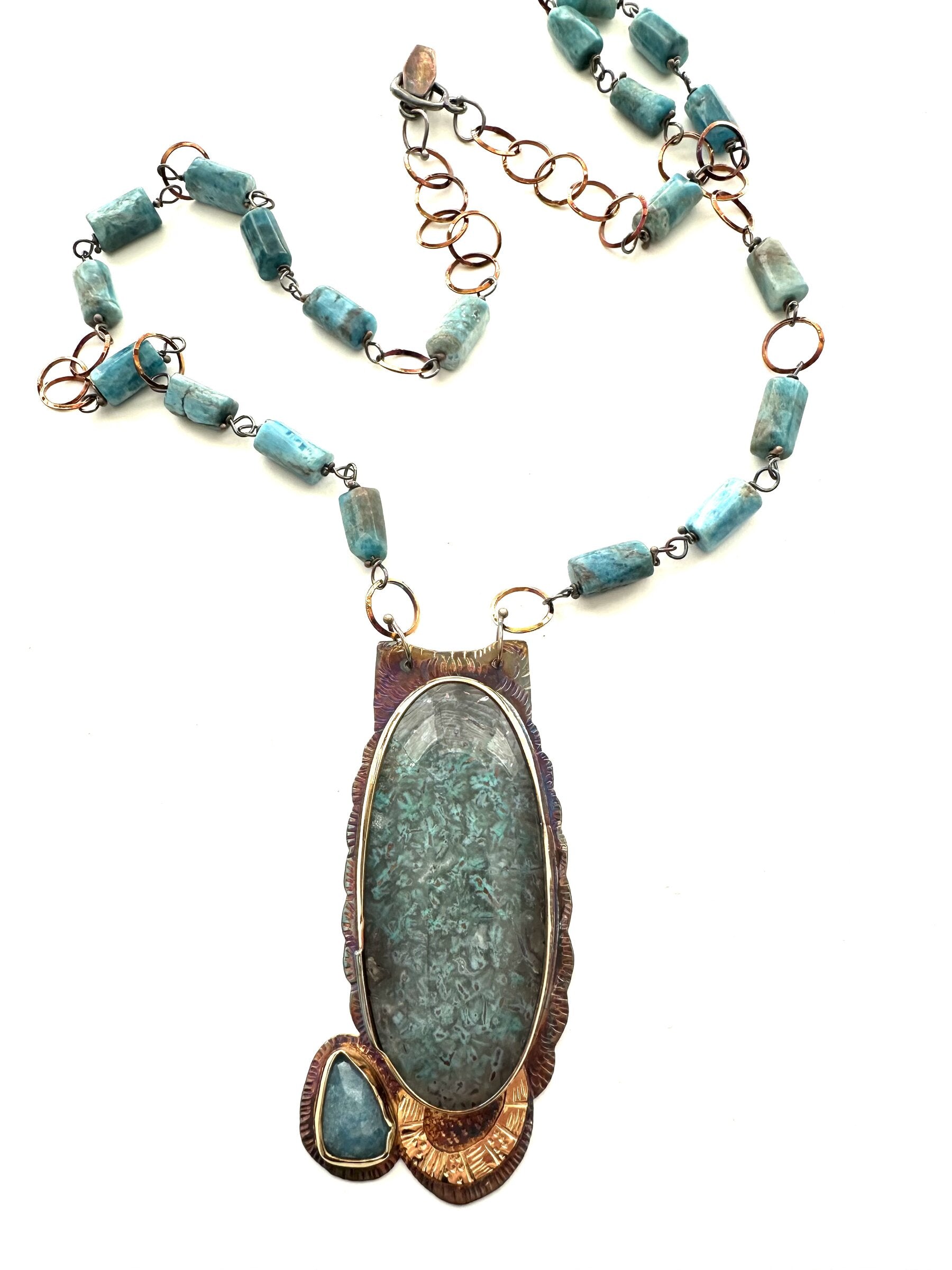 Deepest Blue Seas Necklace