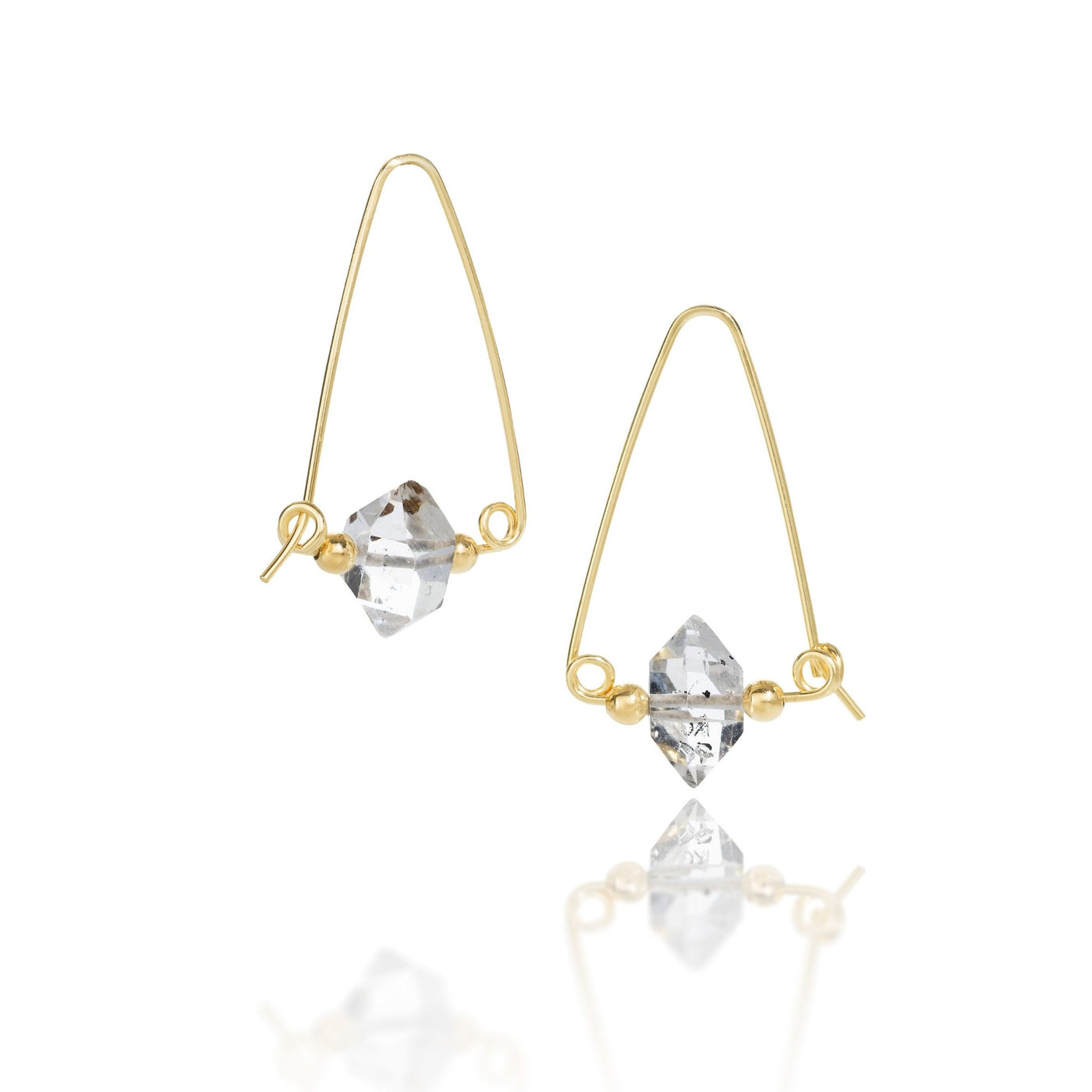 Natural Herkimer "Diamond" Quartz Drops