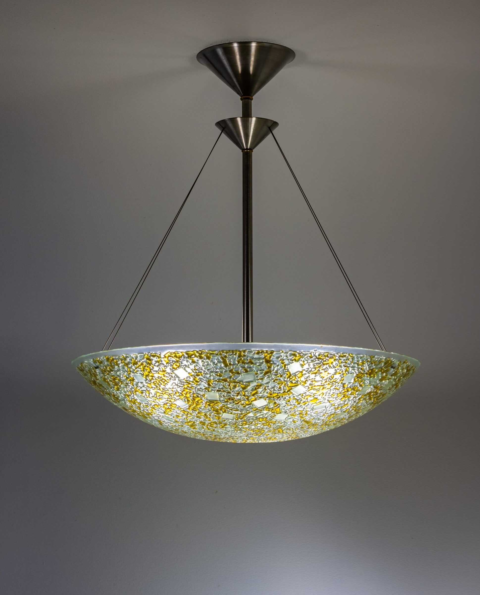 Gold Confetti Pendant Chandelier