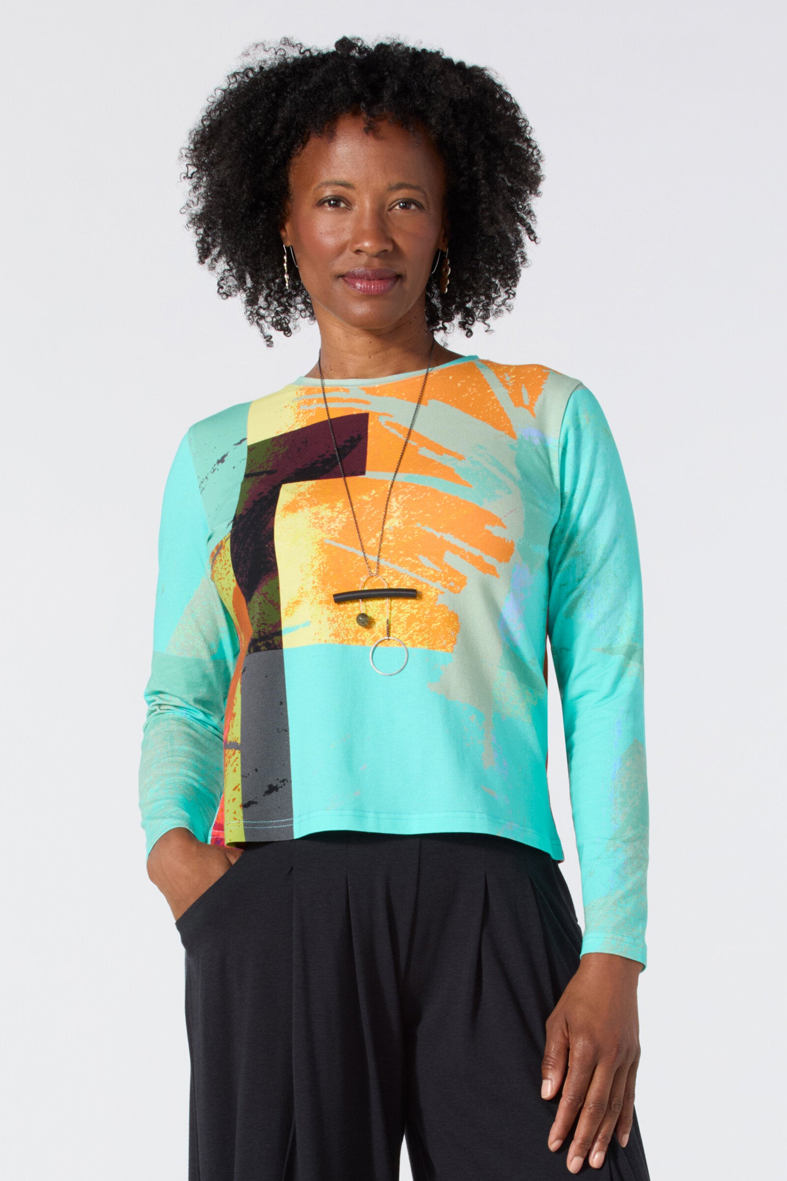 Orange/Teal