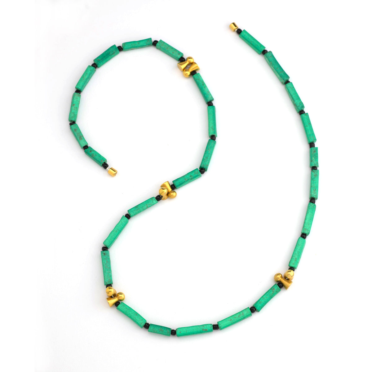 Teal Spark Necklace