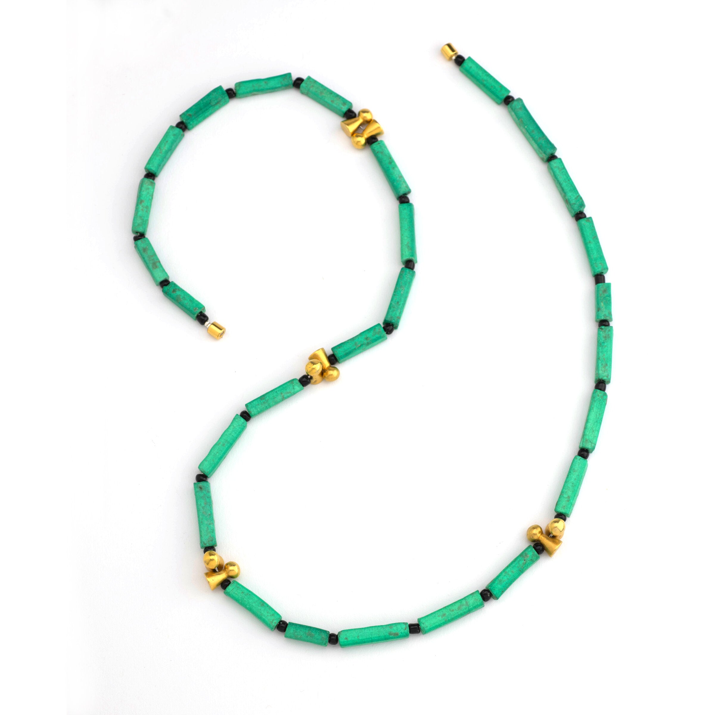 Teal Spark Necklace