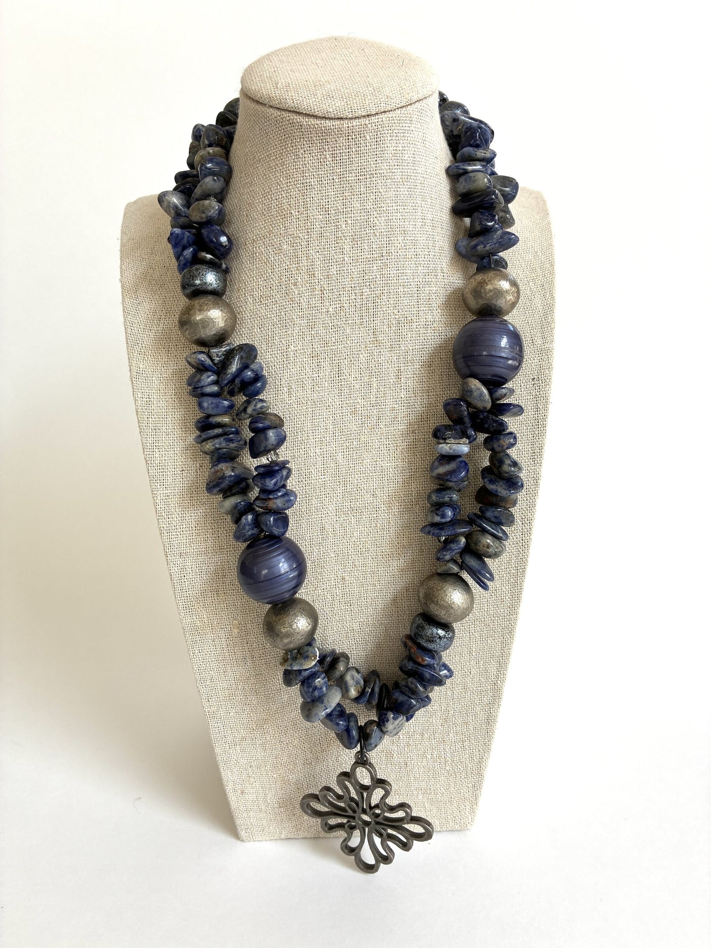 Sodalite Stone Necklace