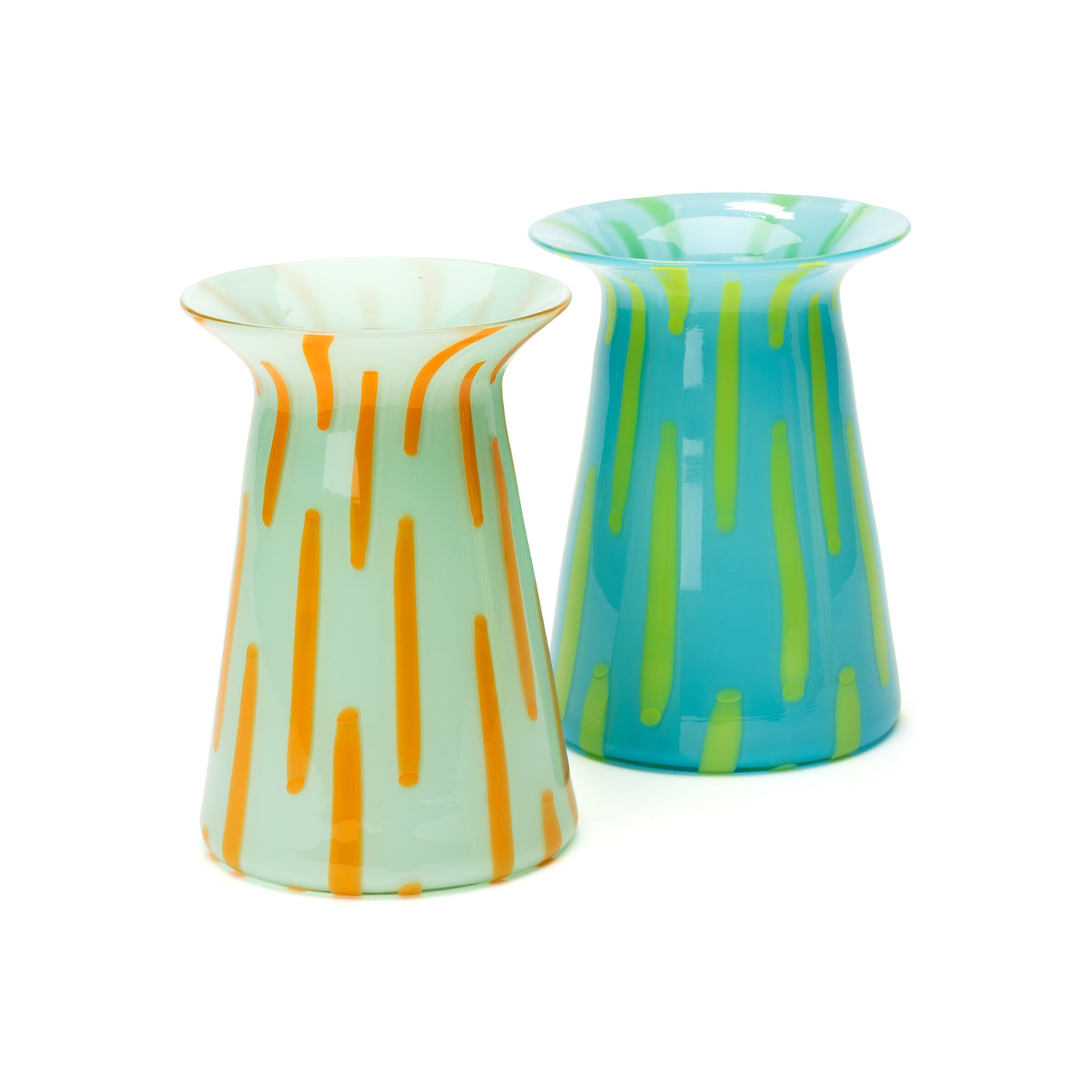 Seaform/Orange & Turquoise/Lime