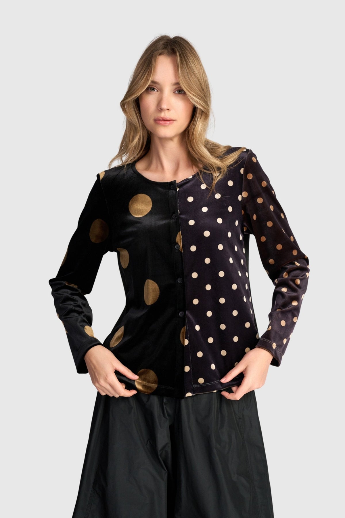 Andromeda Velvet Cardigan