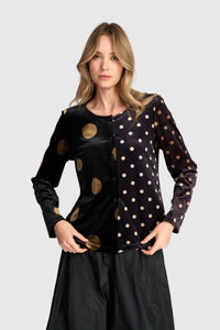 Andromeda Velvet Cardigan