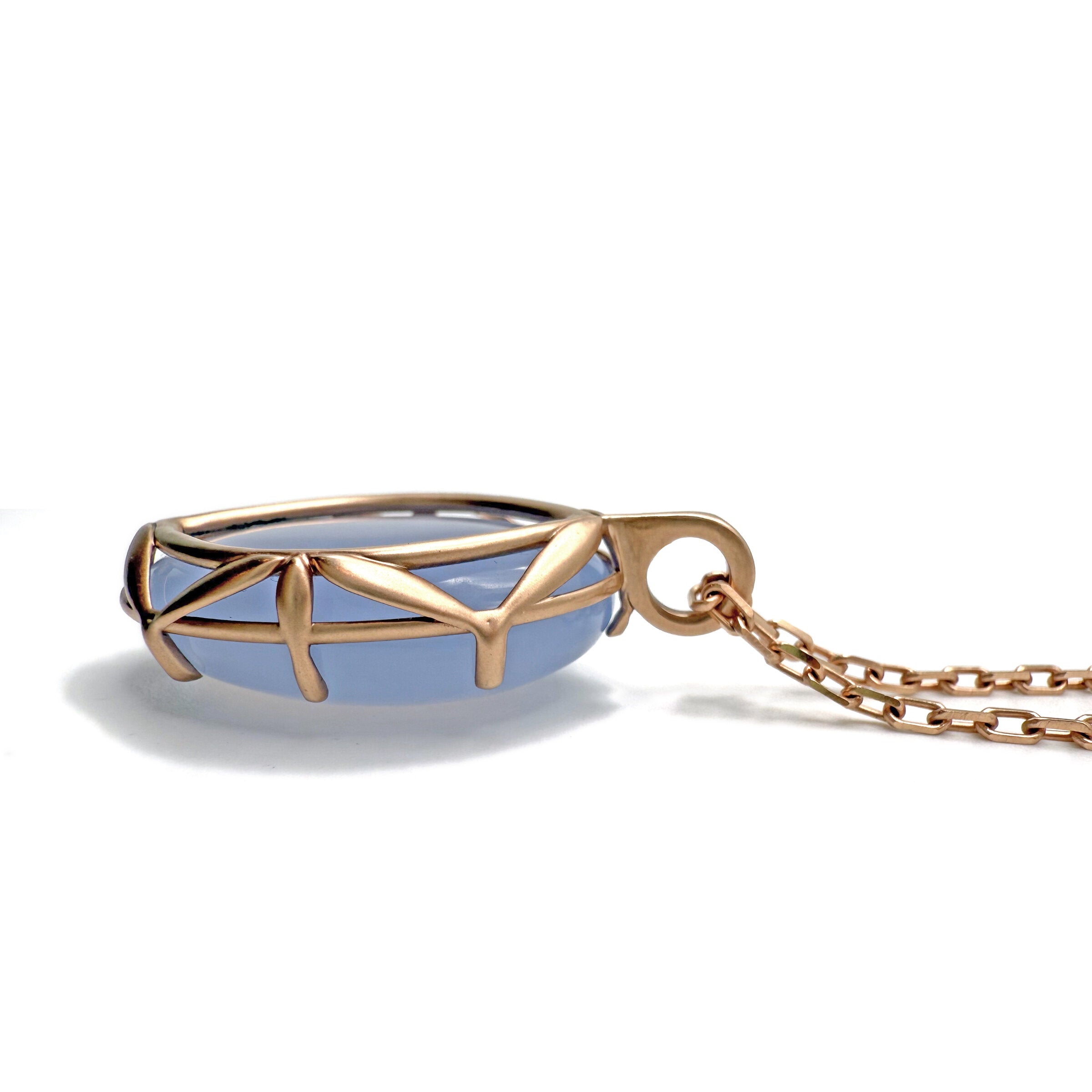 Chalcedony Jungle Pendant