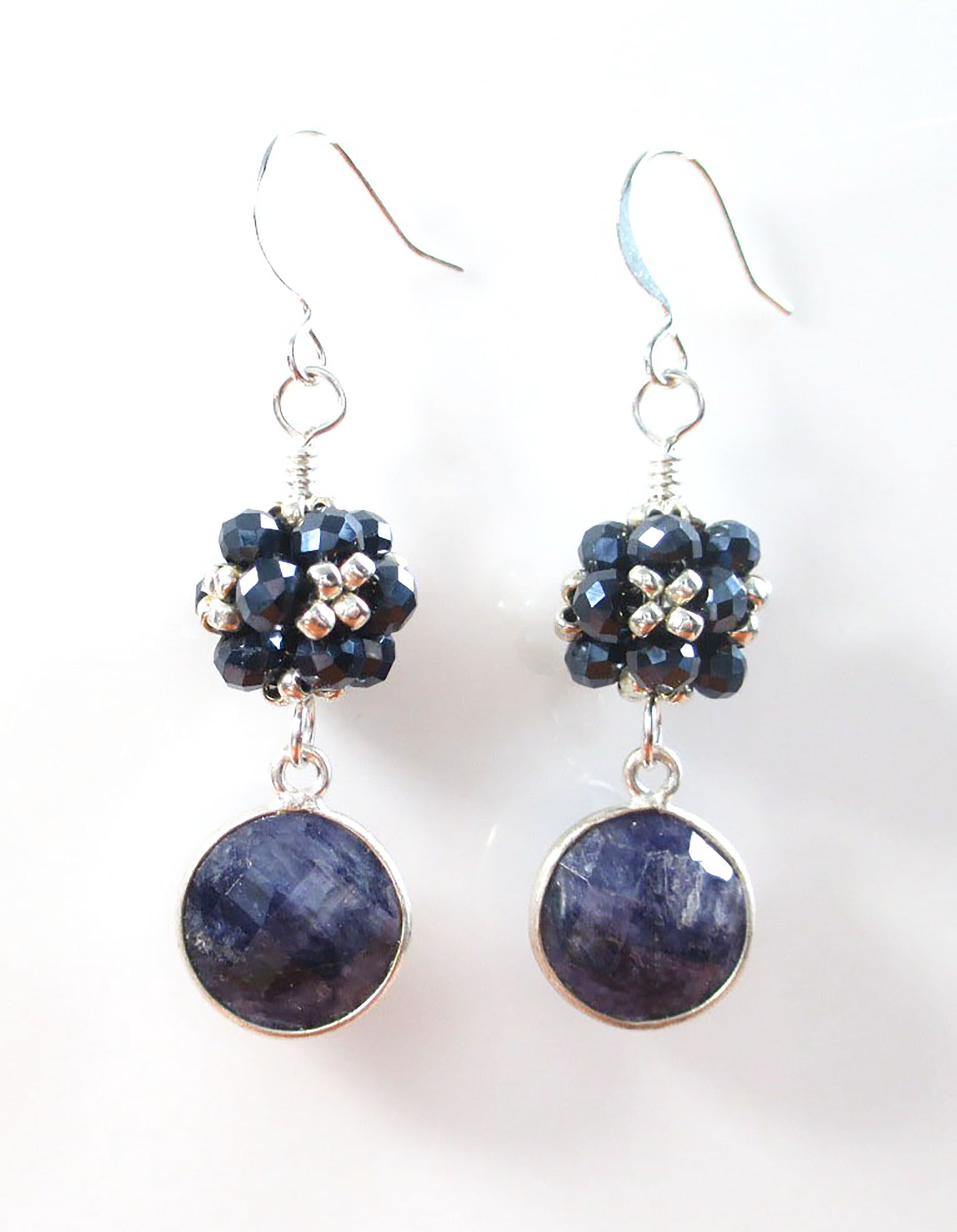 Sapphire Dangle Earrings