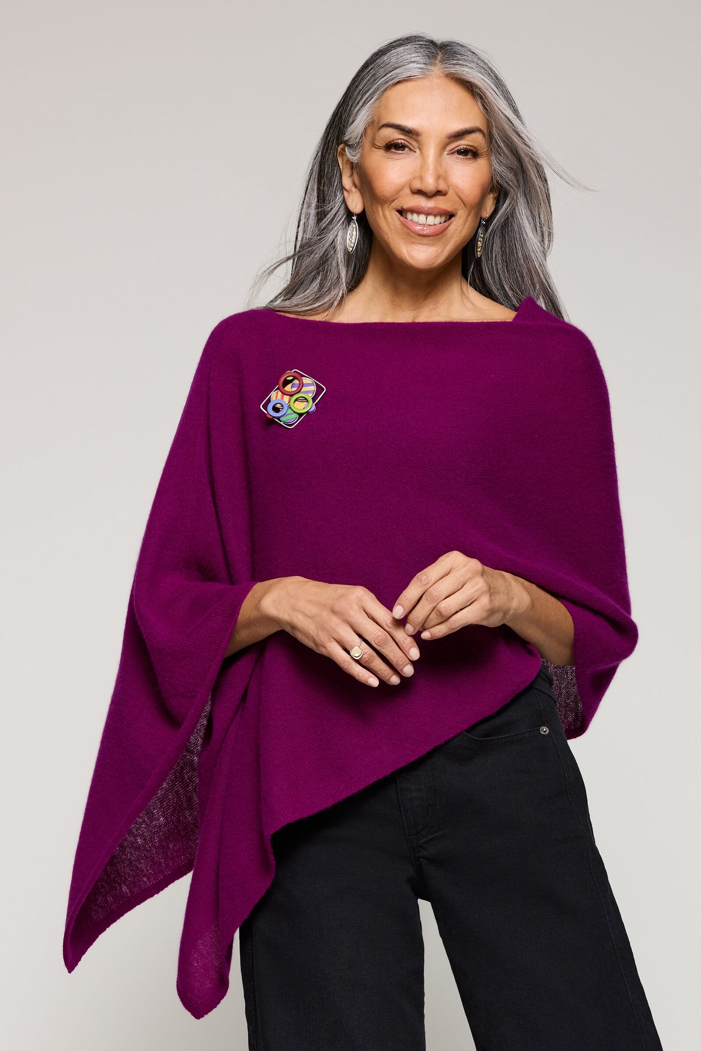 Cashmere Poncho