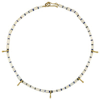 Calima Chalcedony & Lapis Necklace
