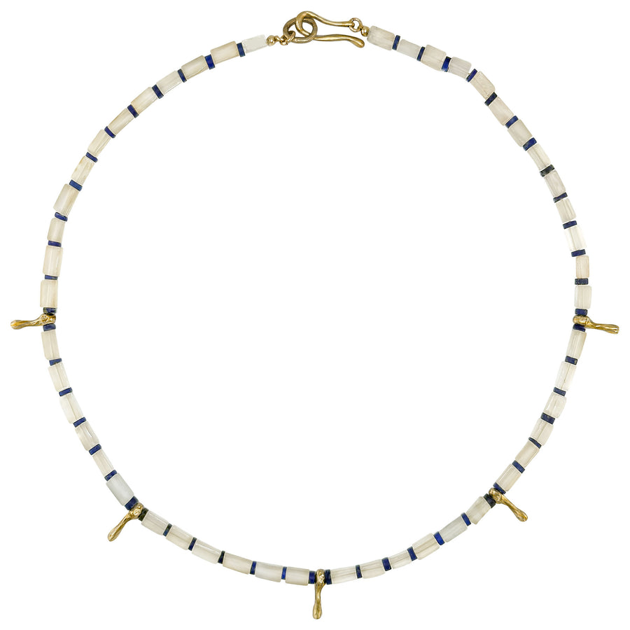 Calima Chalcedony & Lapis Necklace