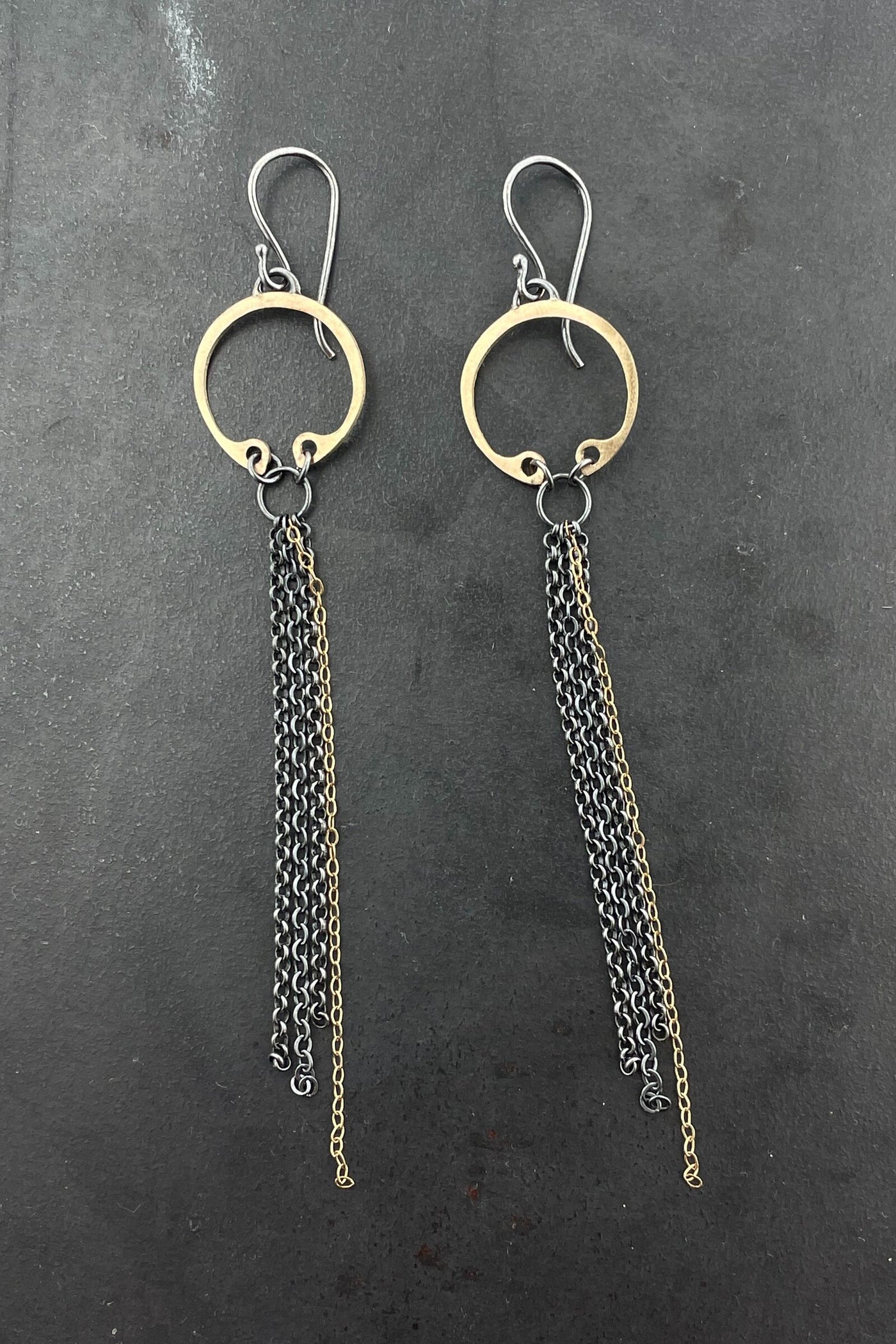 Golden Clutch Earrings