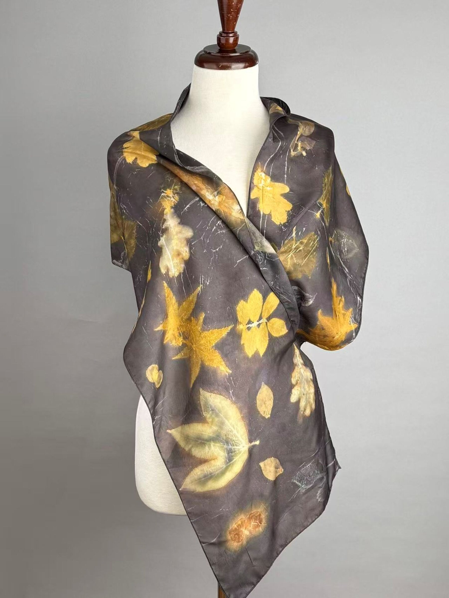 Botanical Impressions Silk Scarf