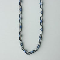 Kyanite Band Link Necklace
