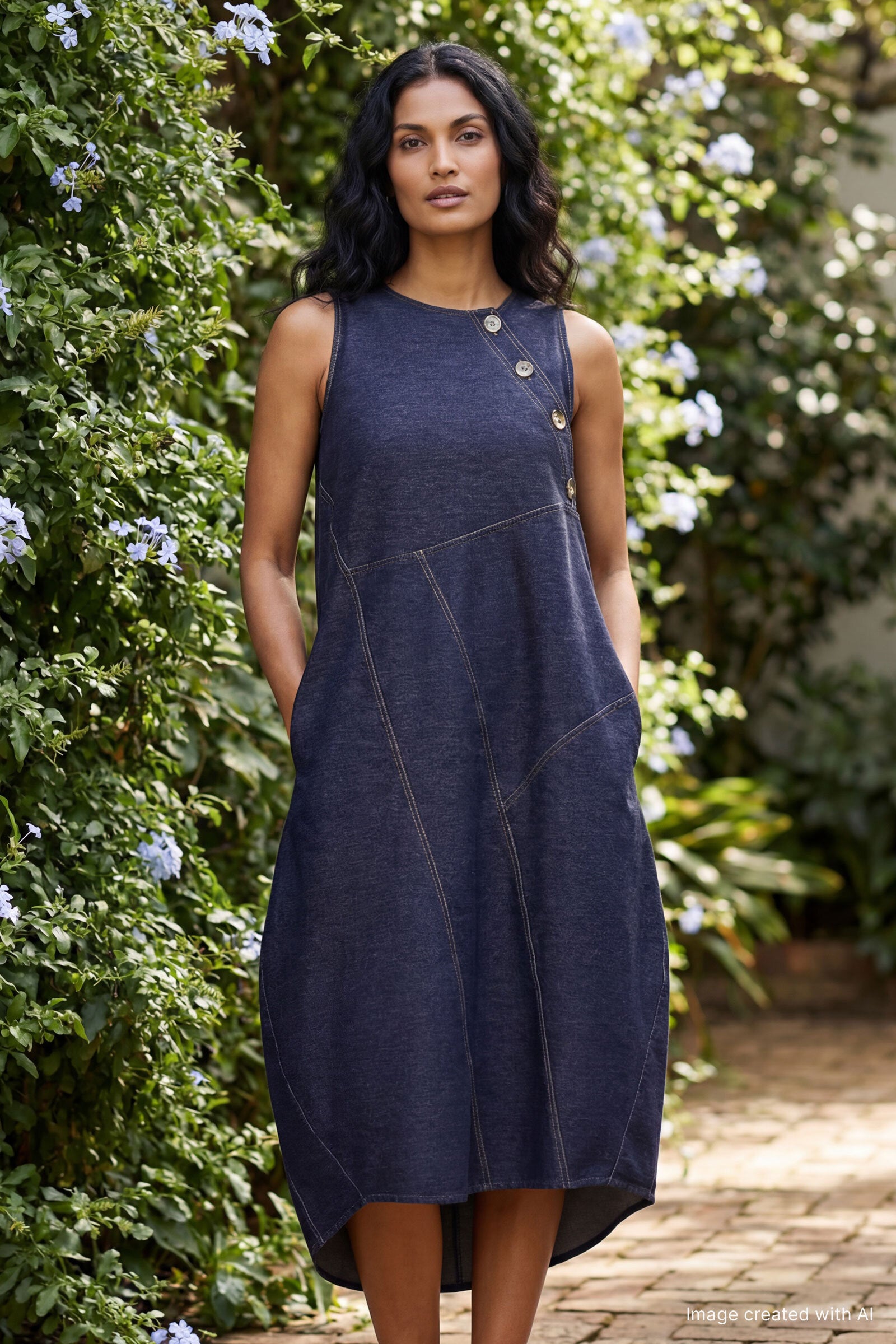 Dream Knit Denim Gigi Dress