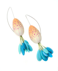 Petal Blue Earrings