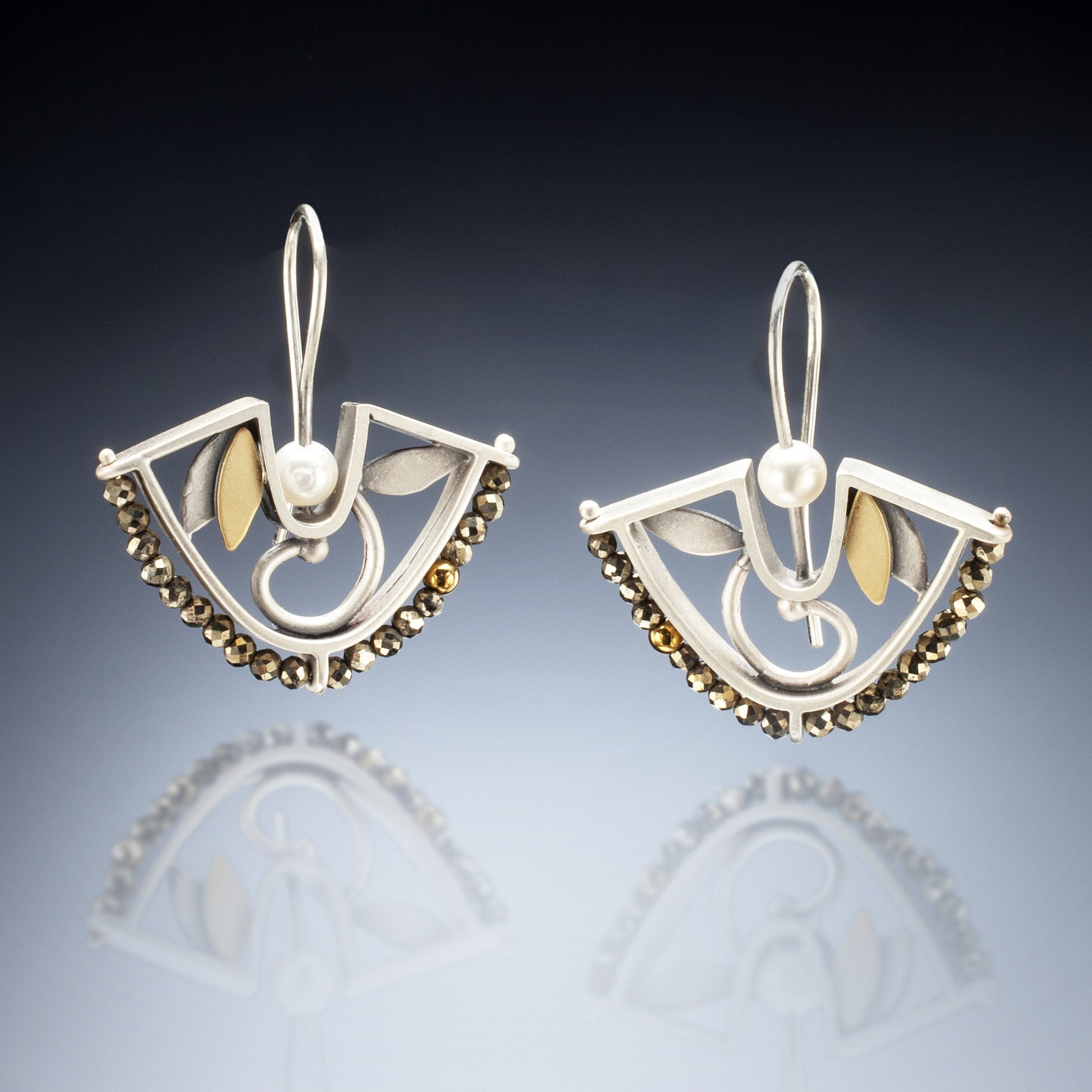 Fan Earrings