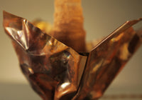 Crushed Foil Flower Lamp