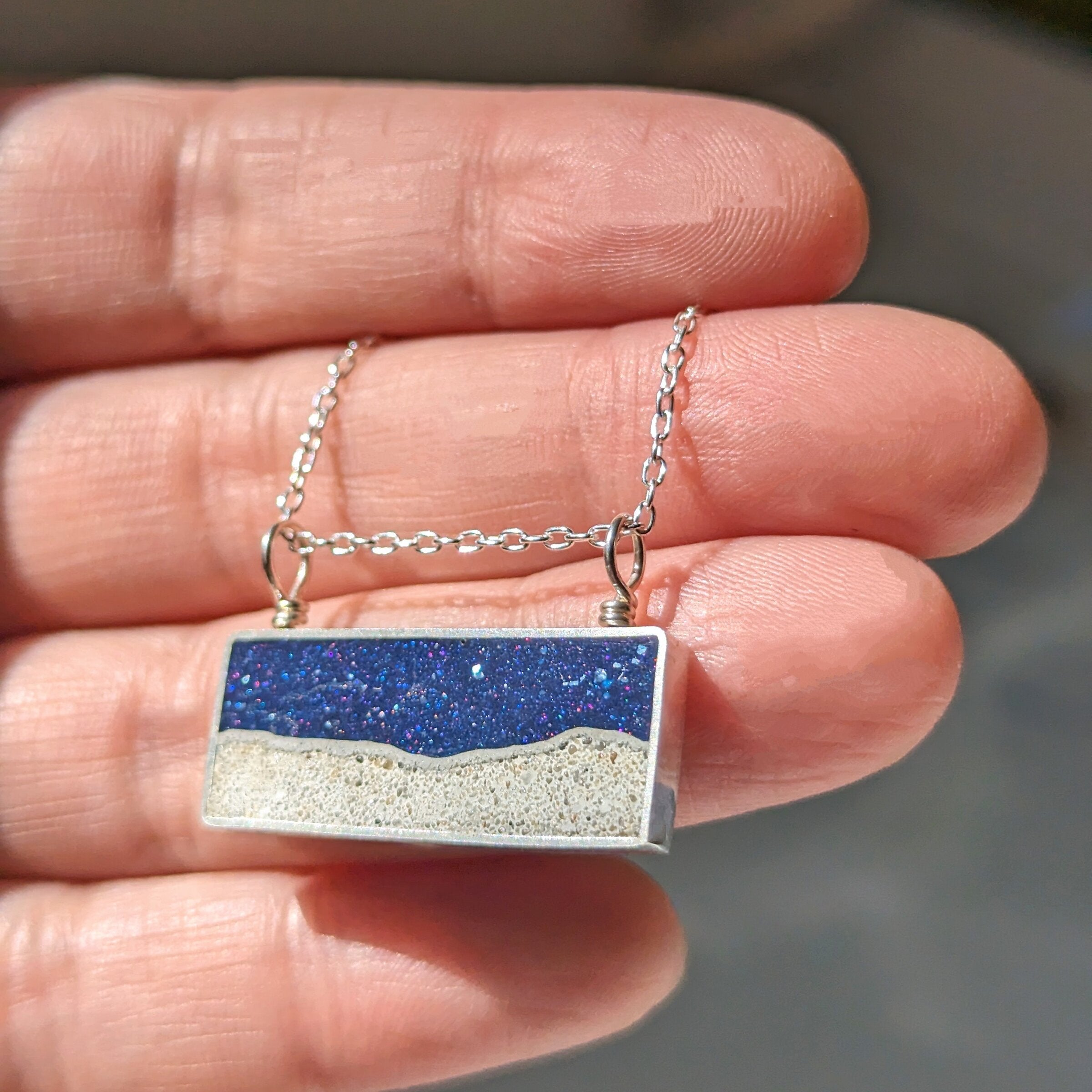 Midnight At the Beach Necklace