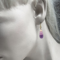 Fluorite Drop Earring XIV