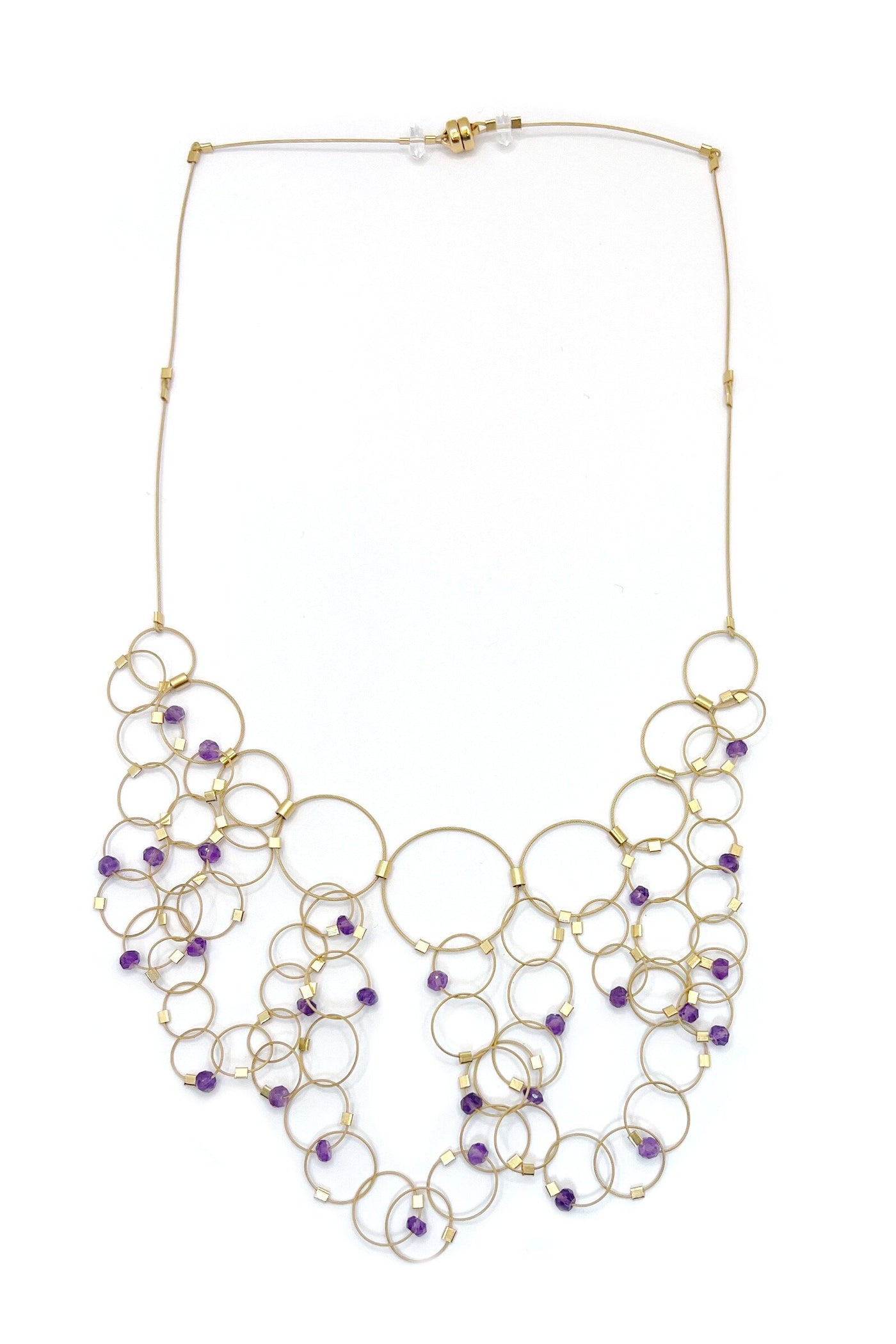 Gold & Amethyst