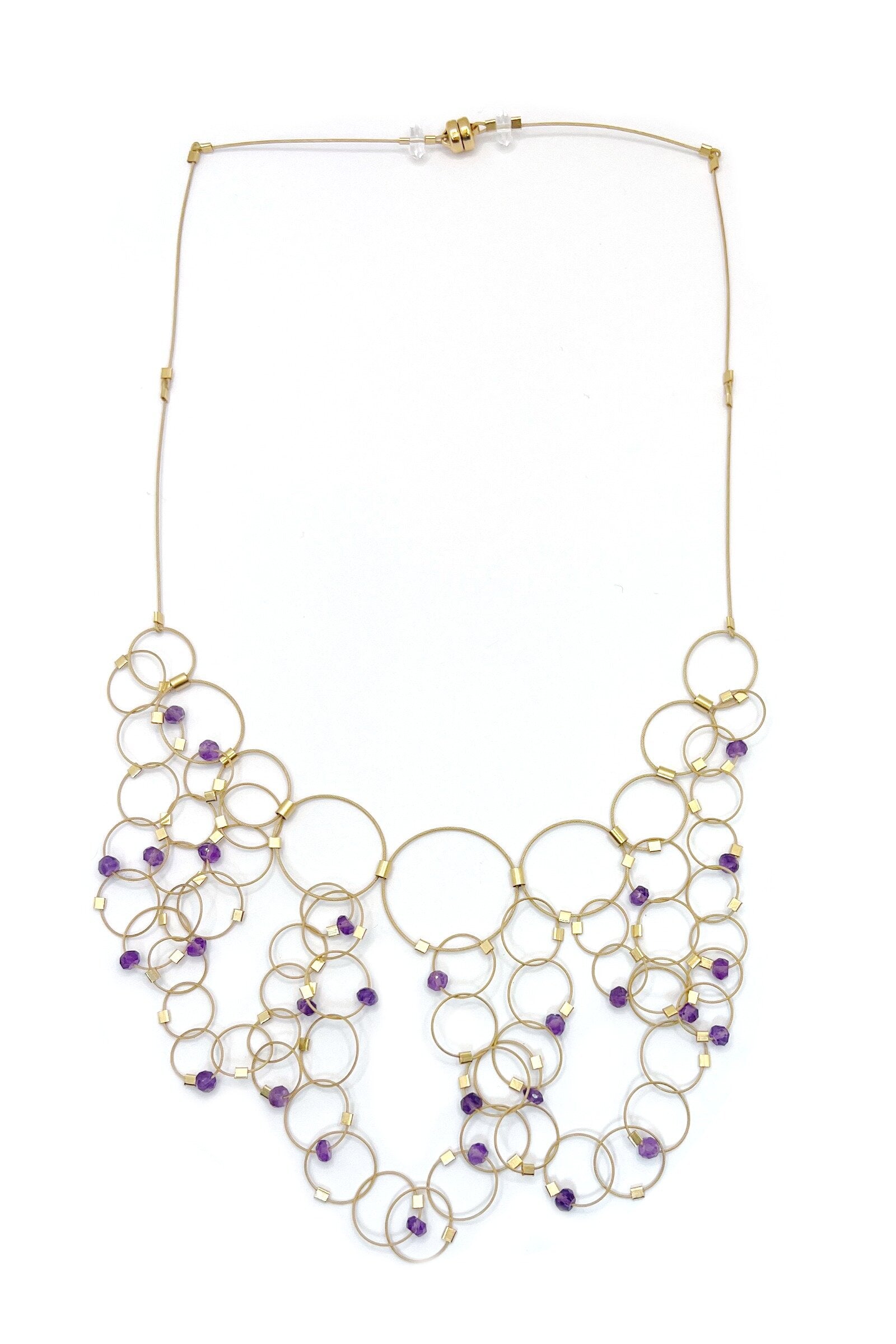 Gold & Amethyst
