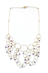 Gold & Amethyst