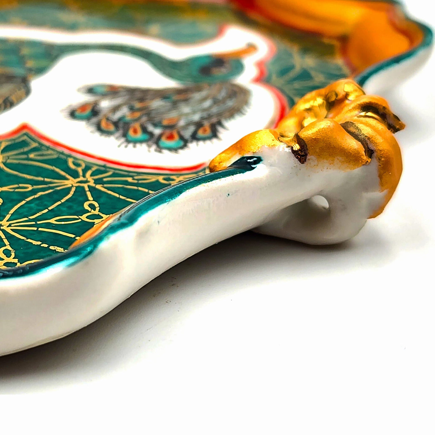 Vintage Peacock Dish