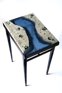 Indigo Meander Table