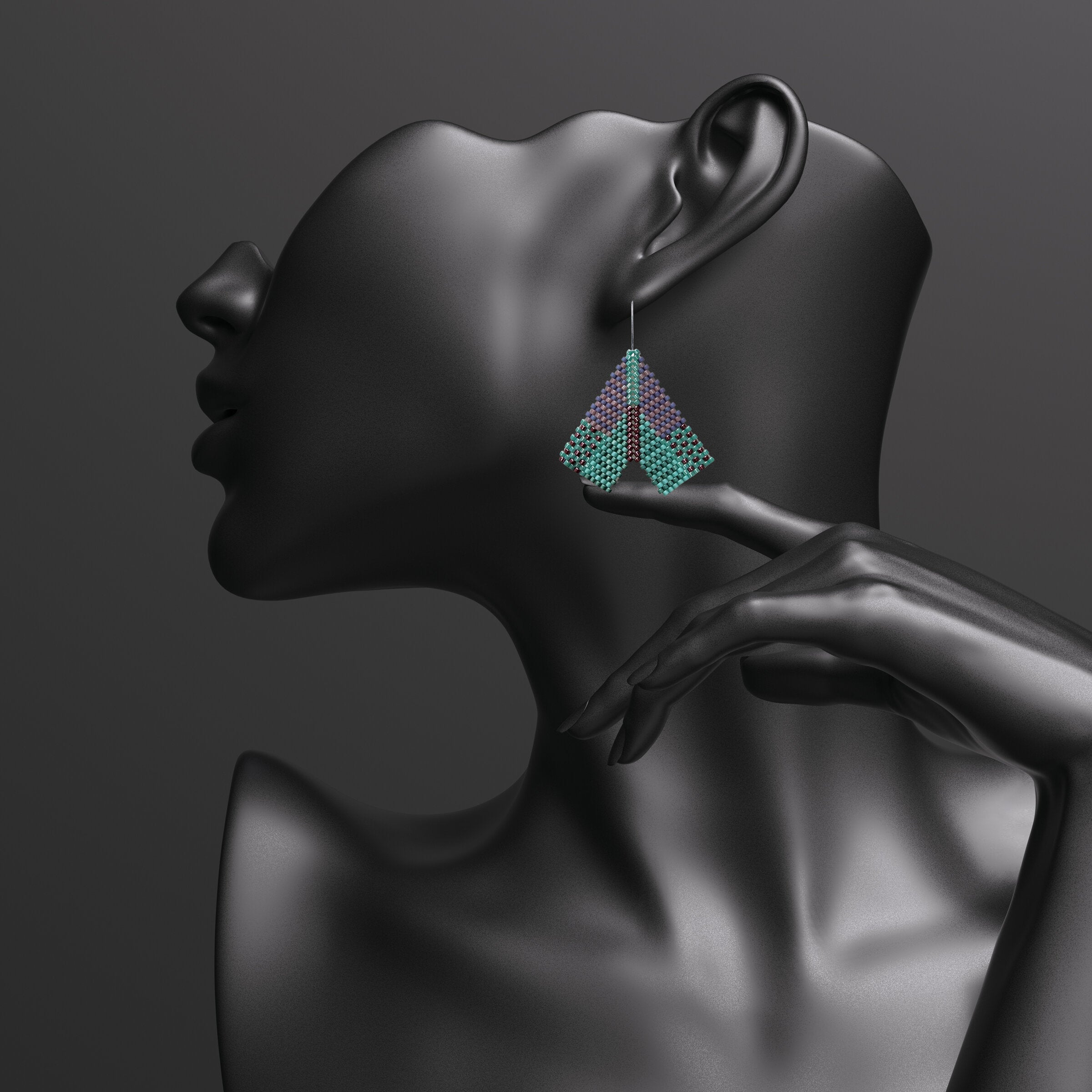 Hyacinth Earrings