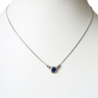 Sapphire Simplicity Pendant