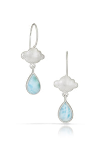 Small Cloud Earrings