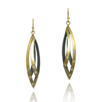 Moire Willow Earrings