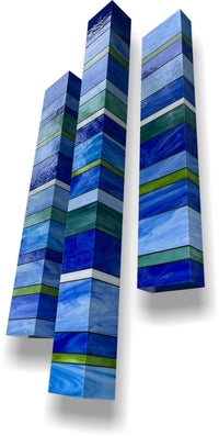 Ocean Totem, set of three