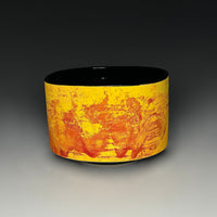 Painterly Tea Bowl in Sunset