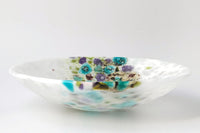 Saunter Series Bowl, Fern Green and Plum