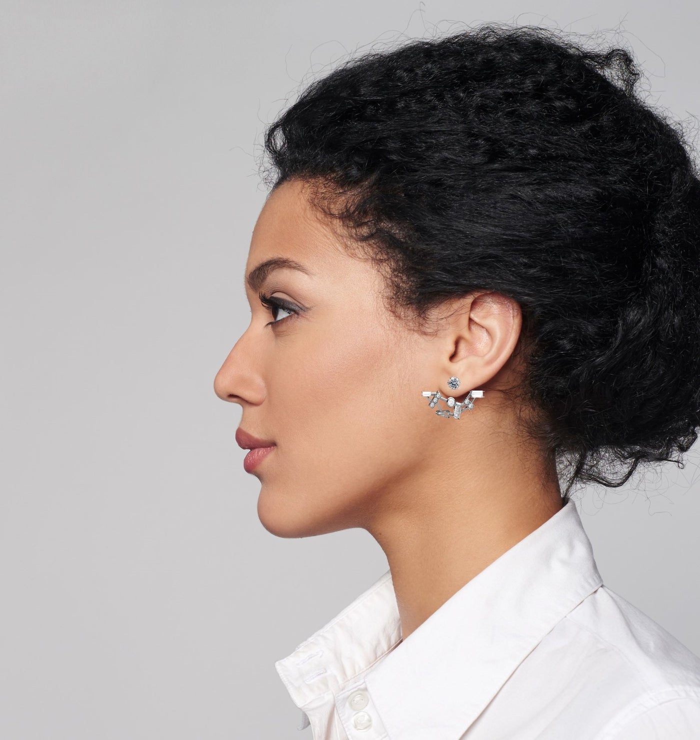 Cluster Diamond Earring Jackets